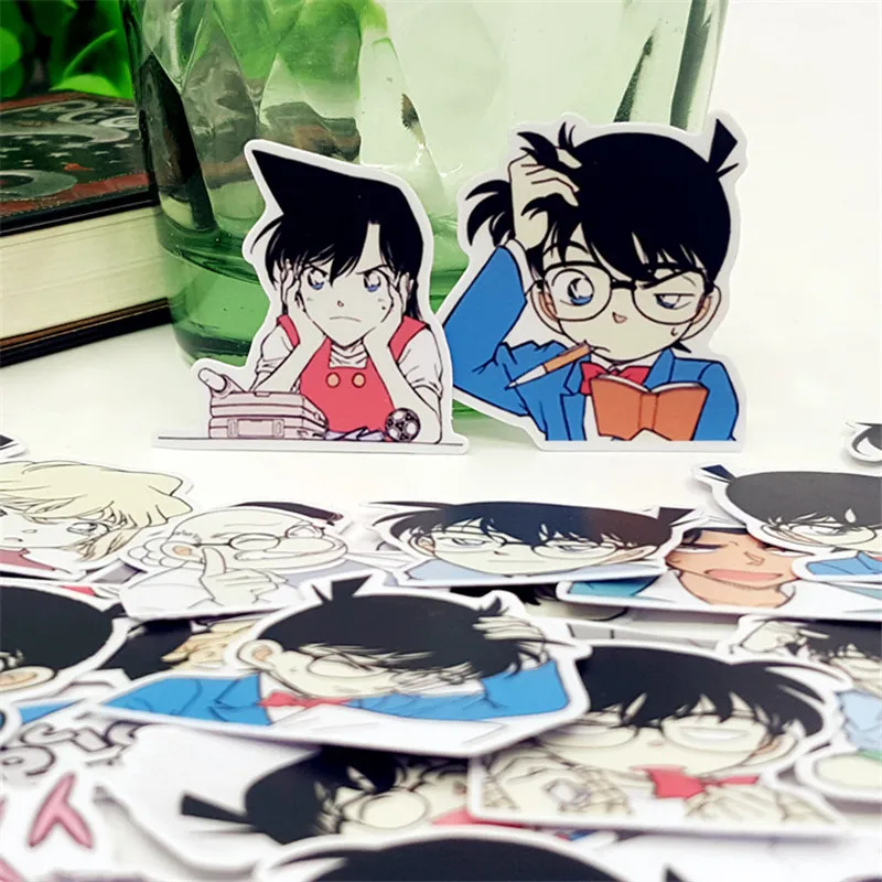 

40 PCS New Anime detective kid reading bookPaper Lable Stickers Crafts And Scrapbooking Decorative Sticker DIY Lovely Stationery
