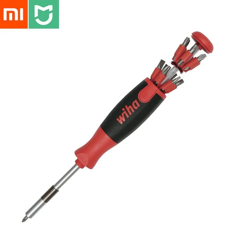 

Original Xiaomi Mijia Wiha Daily Use Screw driver Kit 26-in-1 Precision Magnetic Bits with Hidden Magazine Magic Kits Box