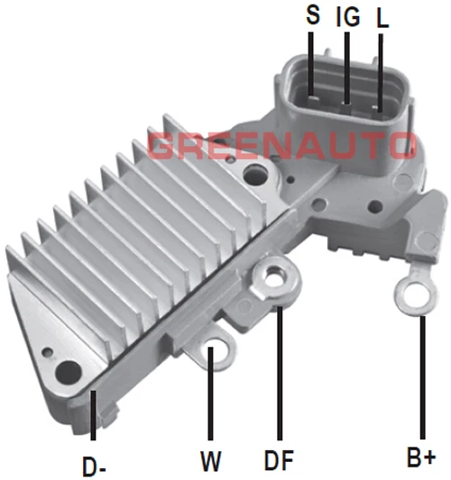 14V Alternator Voltage Regulator 126000 7100 For Toyota Pickup,T1000 3