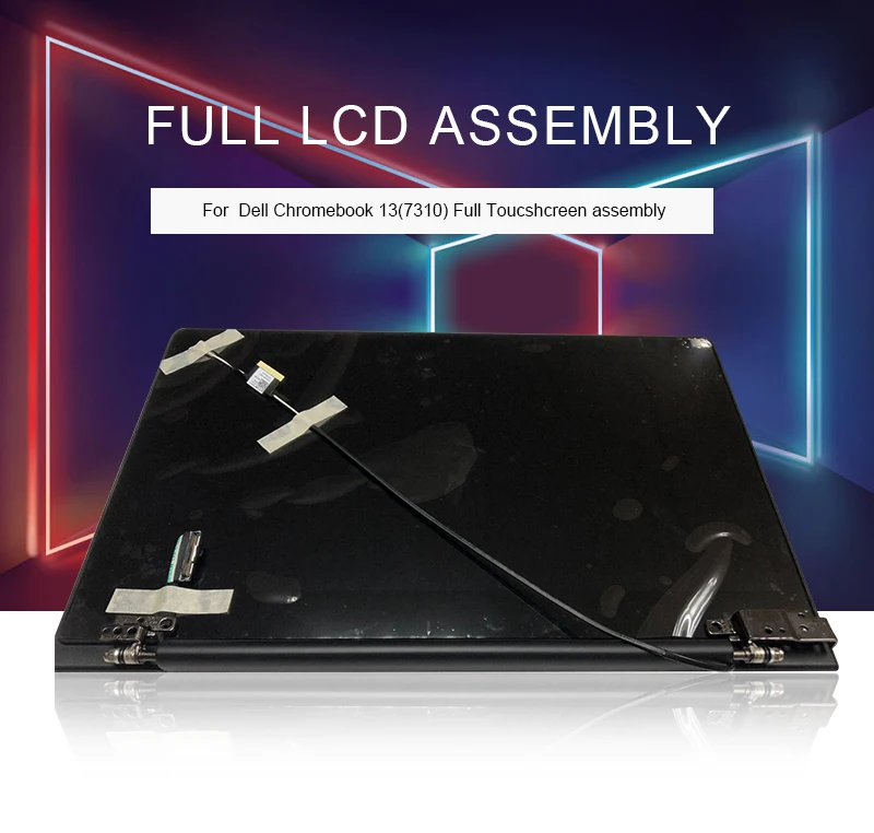 MEIHOU для Dell Chromebook 13(7310) полная ЖК-сборка с сенсорным экраном DP/N HC22K, 0HC22K 1920*1080 ips 450.04F02.0011 ЖК-экран