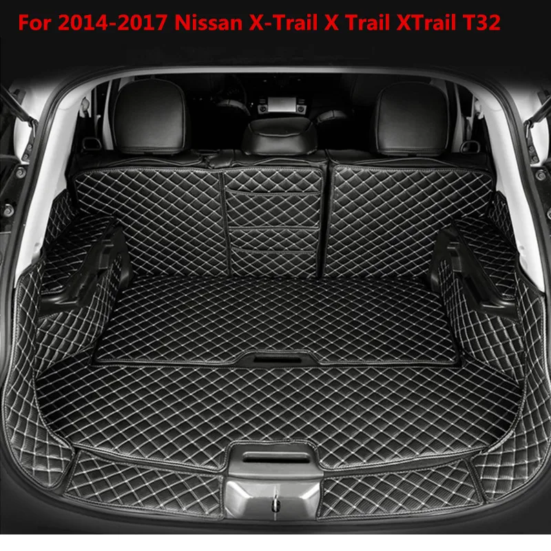 car trunk mat for 2014 2017 Nissan X Trail T32 Cargo Liner Interior