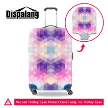 Эластичный Защитный чехол для багажа с алмазным принтом для чемодана 18-30 дюймов, защита от пыли и дождя для путешествий, чемодан