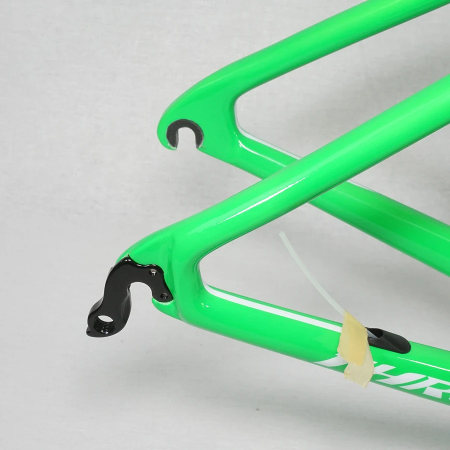Cheap THRUST Carbon Road Frame Road Bicycle Carbon Frame 48 50 52 54 56cm Carbon Bike Frame Green Yellow Black Blue White 16