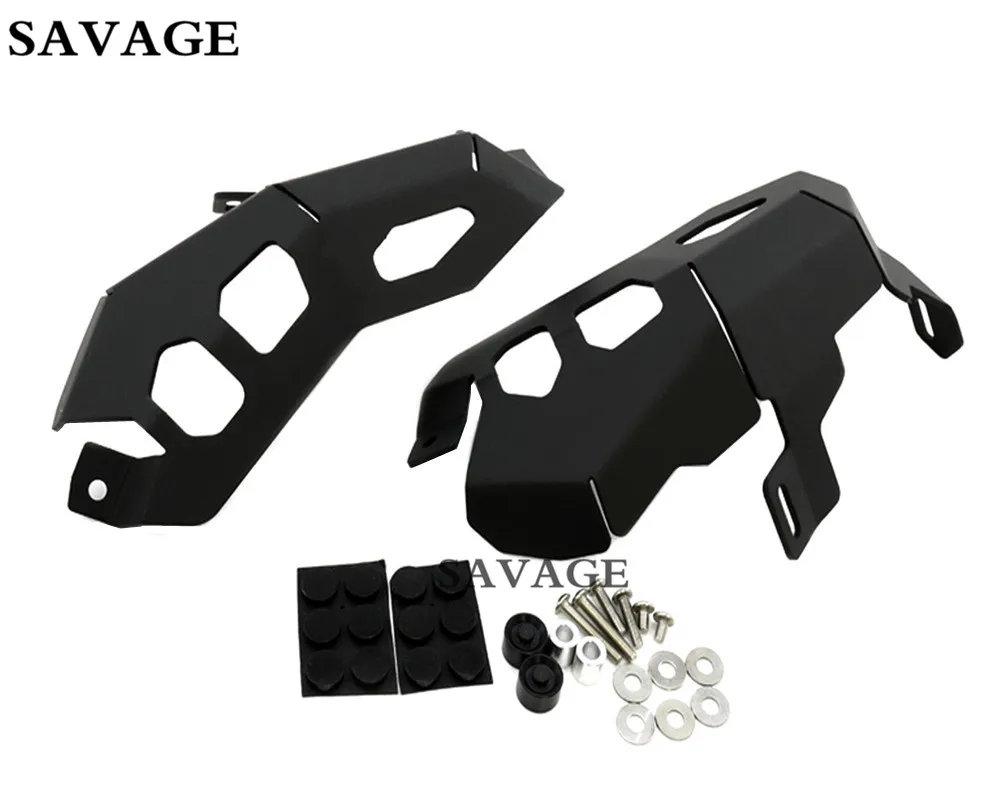 

Black Cylinder Head Guard Protector Covers For BMW R1200GS Adventure 2014-2017 15 16