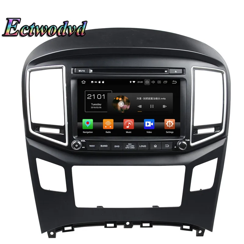Perfect Ectwodvd Octa Core 4G RAM 64G ROM Android 9.0 Car Multimedia DVD Player GPS HeadUnit For Hyundai 2016 H1 4 Perfect Ectwodvd Octa Core 4G RAM 64G ROM Android 9.0 Car Multimedia DVD Player GPS HeadUnit For Hyundai 2016 H1 4