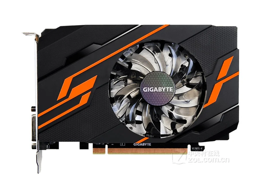 Gigabyte GT-1030-OC-2G оригинальный Графика карты 64 бит GT 1030 2G GDDR5 видео карты 1 * DVI 1 * HDMI для Nvidia Geforce GT 1030