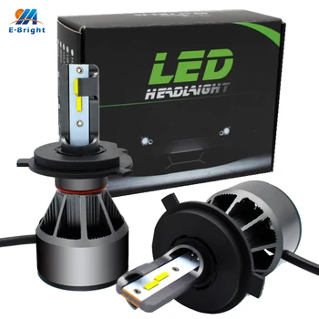 

YM E-Bright 2PCS LED Car Headlight Bulbs H1 H3 H7 H8/H11 9005 9006 H4 H16 30W 12V 24V 6000Lm 6000K Auto LED Bulb