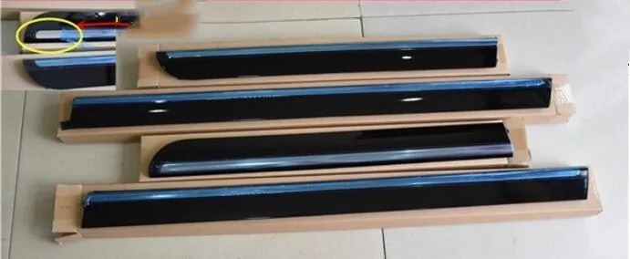 

eOsuns car accessories Car body door plate strips protection for Volkswagen PASSAT