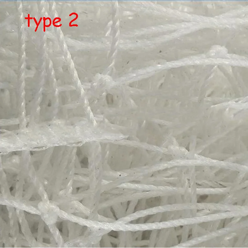 3M*2M PE Goal Net 5 Person Futbol Net Cotton Spandex Material Football Soccer Goal Net Post Nets Outdoor Sport Training Tool