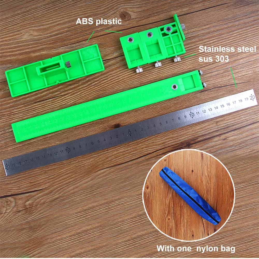 AMYAMY сверлильный локатор линейка мебельная деревообрабатывающая многофункциональная Дырокол локатор для двери шкафа позиционирования перфоратор