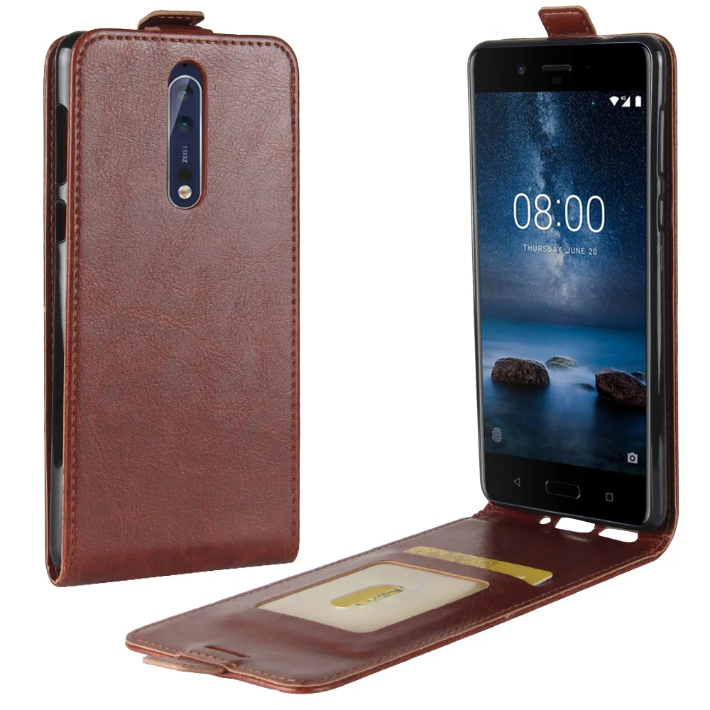 Полный защитный кожаный чехол-книжка для Nokia 9 PureView 8 Scirocco 7 7,1 5,1 3,1 Plus Чехол-бумажник для Nokia 6X7X6X5