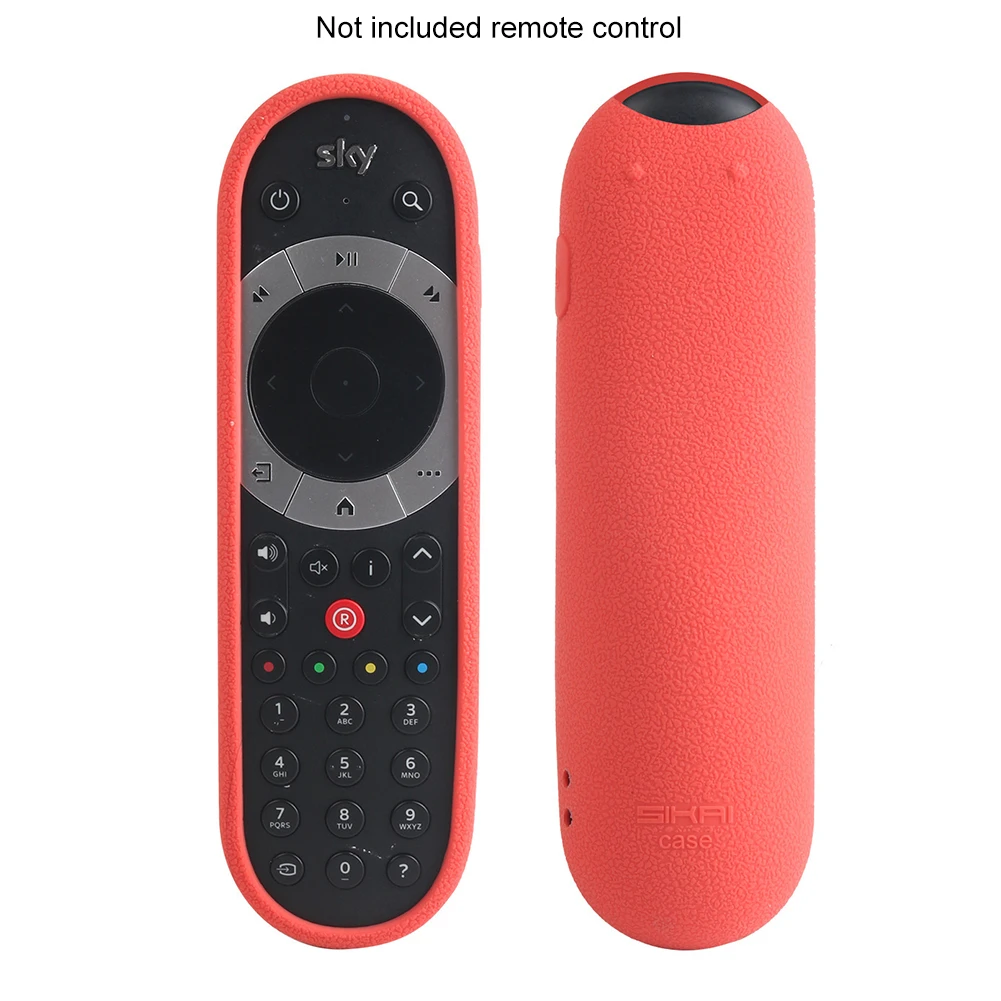 

Protective Home Remote Control Cover Washable Silicone Anti Slip Shockproof Pouch Anti Lost Case Skin Friendly Holder For Sky Q