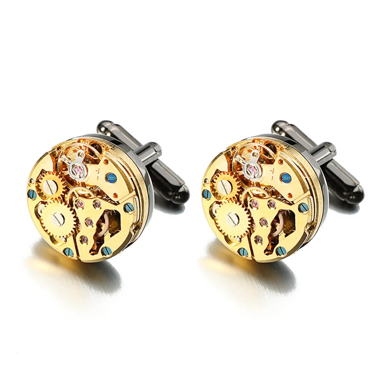 Steampunk cufflinks