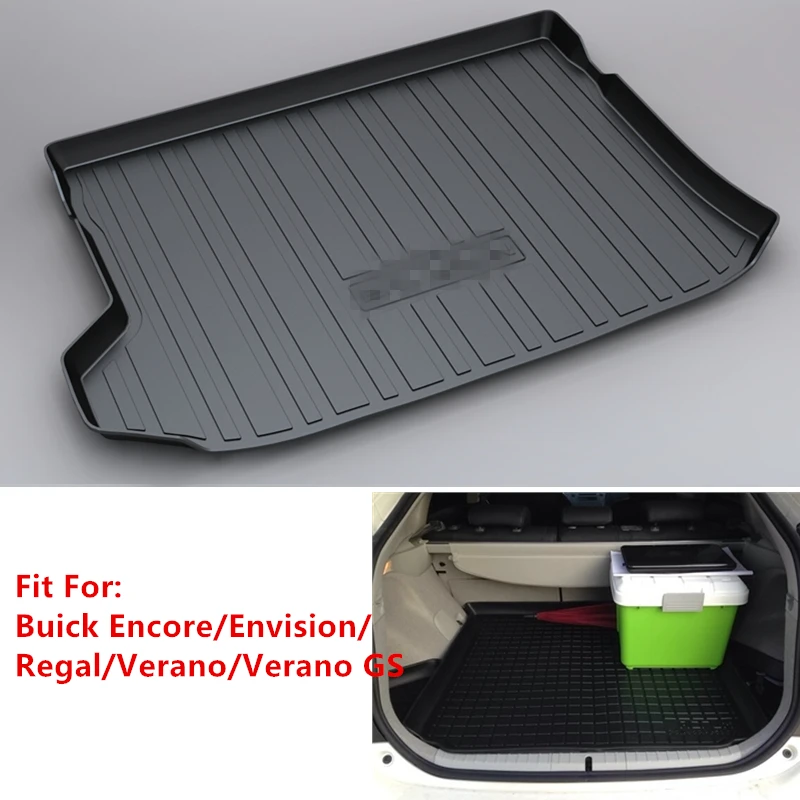 

Custom Fit For Buick Regal Envision Encore VeranoTPO Car Cargo Rear Trunk Mat Boot Liner Tray Cargo Liner All Weather Waterproof