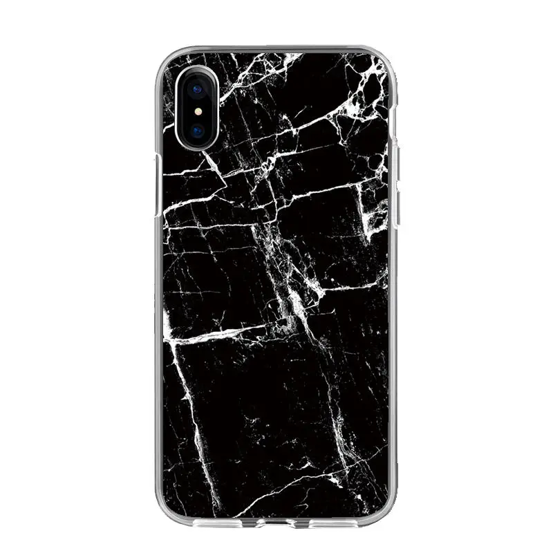 Мраморный чехол для Coque iphone X, XR, XS, MAX, чехол из мягкого ТПУ, задняя чехол для iphone 5 5S se, S6, 6 S, 7, 8 Plus, чехол, чехол для телефона - Цвет: 217