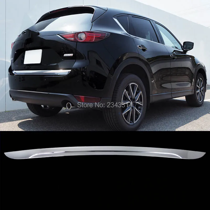 Для Mazda CX-5 KF- ABS бампер хромированная крышка для багажника Крышка Задняя отделка лампы накладка наклейка отделка автомобильные аксессуары