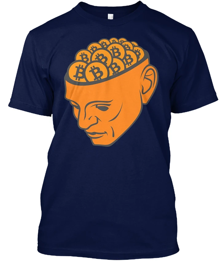 Bitcoin Brain Cryptocurrency Price Popular Tagless Tee T-Shirt Bitcoin Brain Cryptocurrency Price Popular Tagless Tee T-Shirt