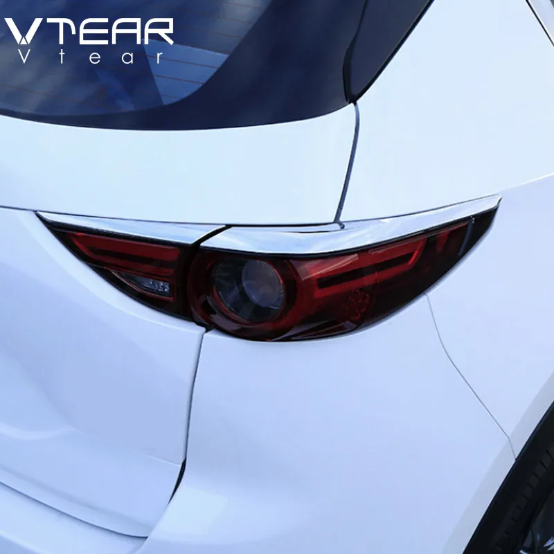 Vtear для Mazda CX 5 CX5 2020 2017 аксессуары хромированный задний светильник крышка лампы