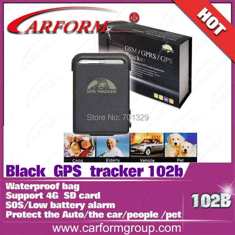 Car GPS tracker TK102B three bands GPS tracking system/Mini Spy Vehicle