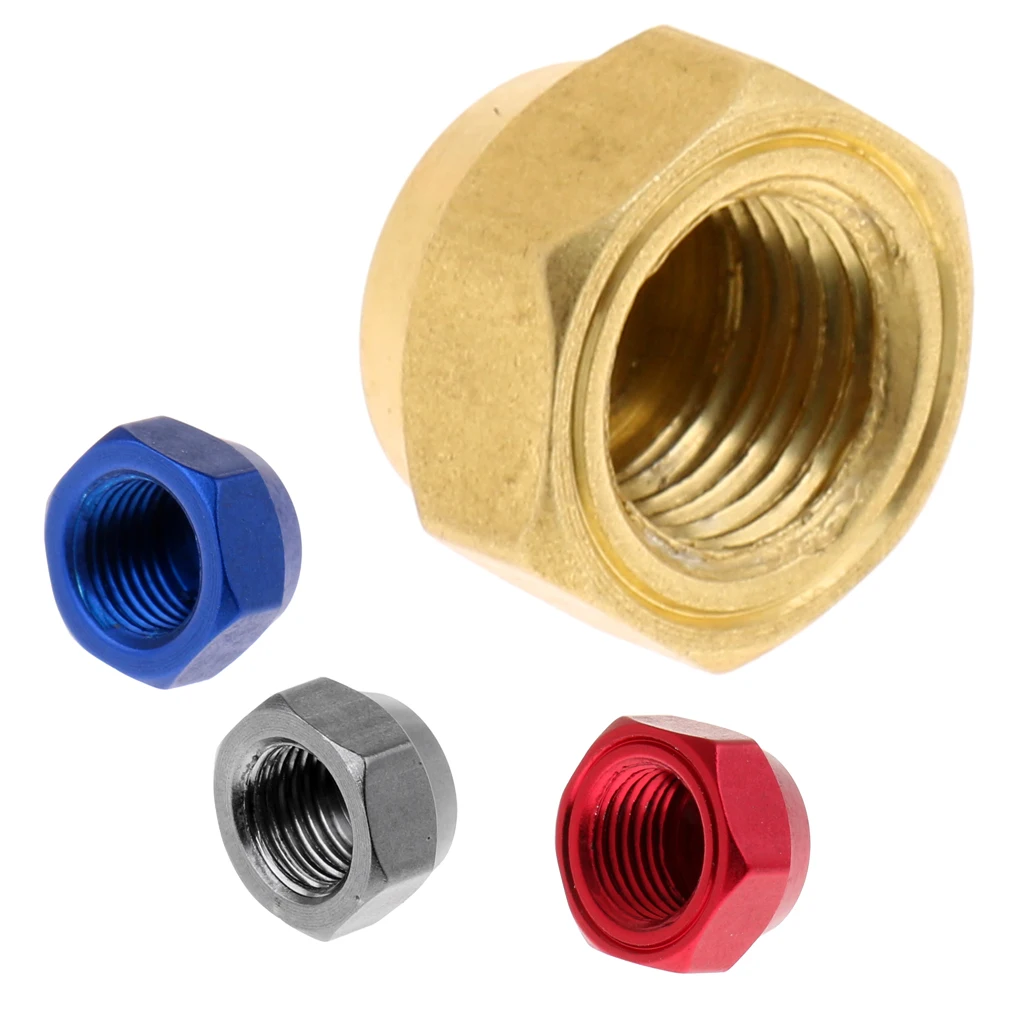 Moulinet de pêche poignée écrou à vis Baitcasting moulinet poignée de rechange pièce de pêche accessoire en alliage d'aluminium Durable 4 couleurs