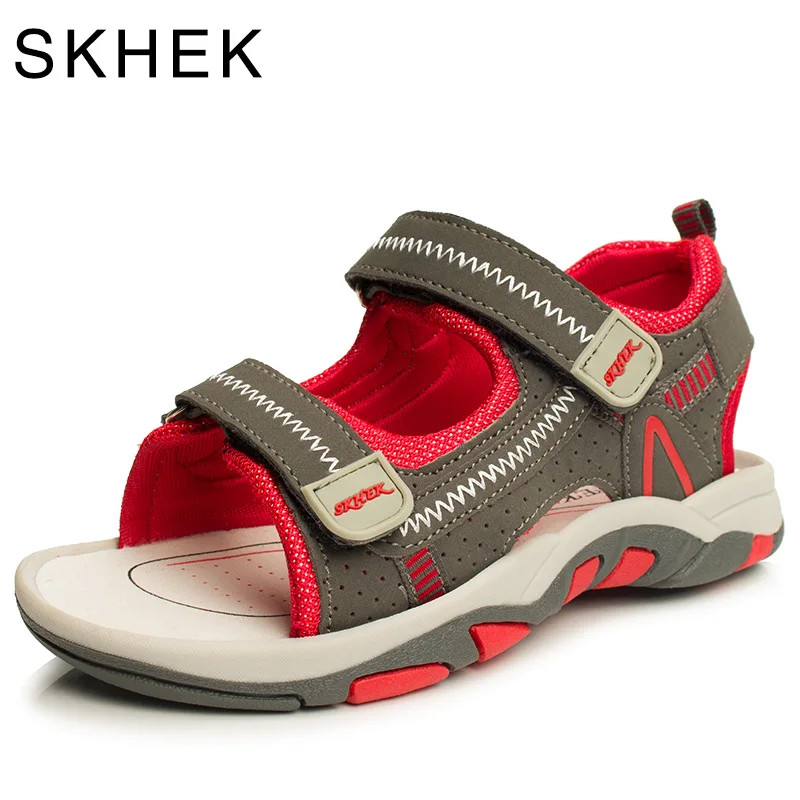 

2017 Kids Sandals Open Toe Boys Sandals Textile Children Sandals Light-weight Sole Little Boys Summer Shoes Size