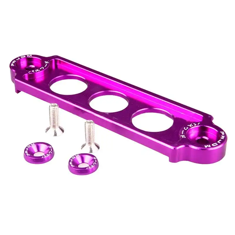 Car Racing Battery Tie Down Hold Bracket Lock Anodized for JDM Honda Civic/CRX 88-00 Car Accessory Styling