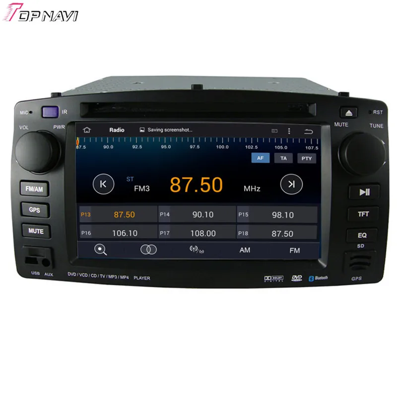 Topnavi 6," Восьмиядерный 4 Гб ОЗУ Android 6,0 Автомагнитола Стерео gps для BYD F3/TOYOTA универсальный аудио dvd-плеер