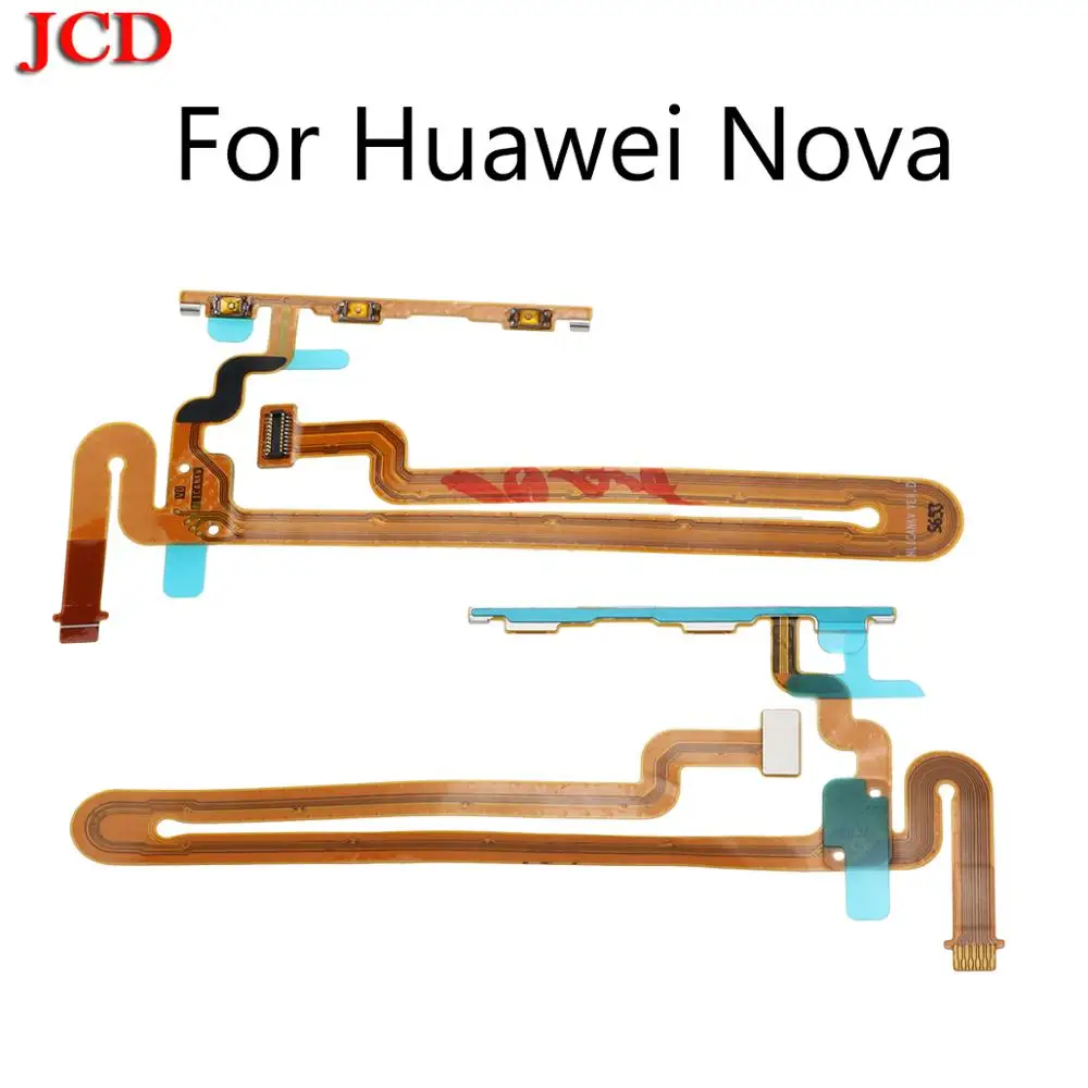 JCD для Huawei Nova 2S 2 Plus 3 3E 3i 4 4E кнопка включения громкости боковой кнопки гибкий