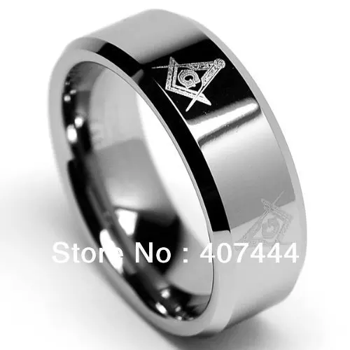 Кольцо мужское из карбида вольфрама 8 мм размеры от 5 до 14|ring size 16 mm|ring defensering finger