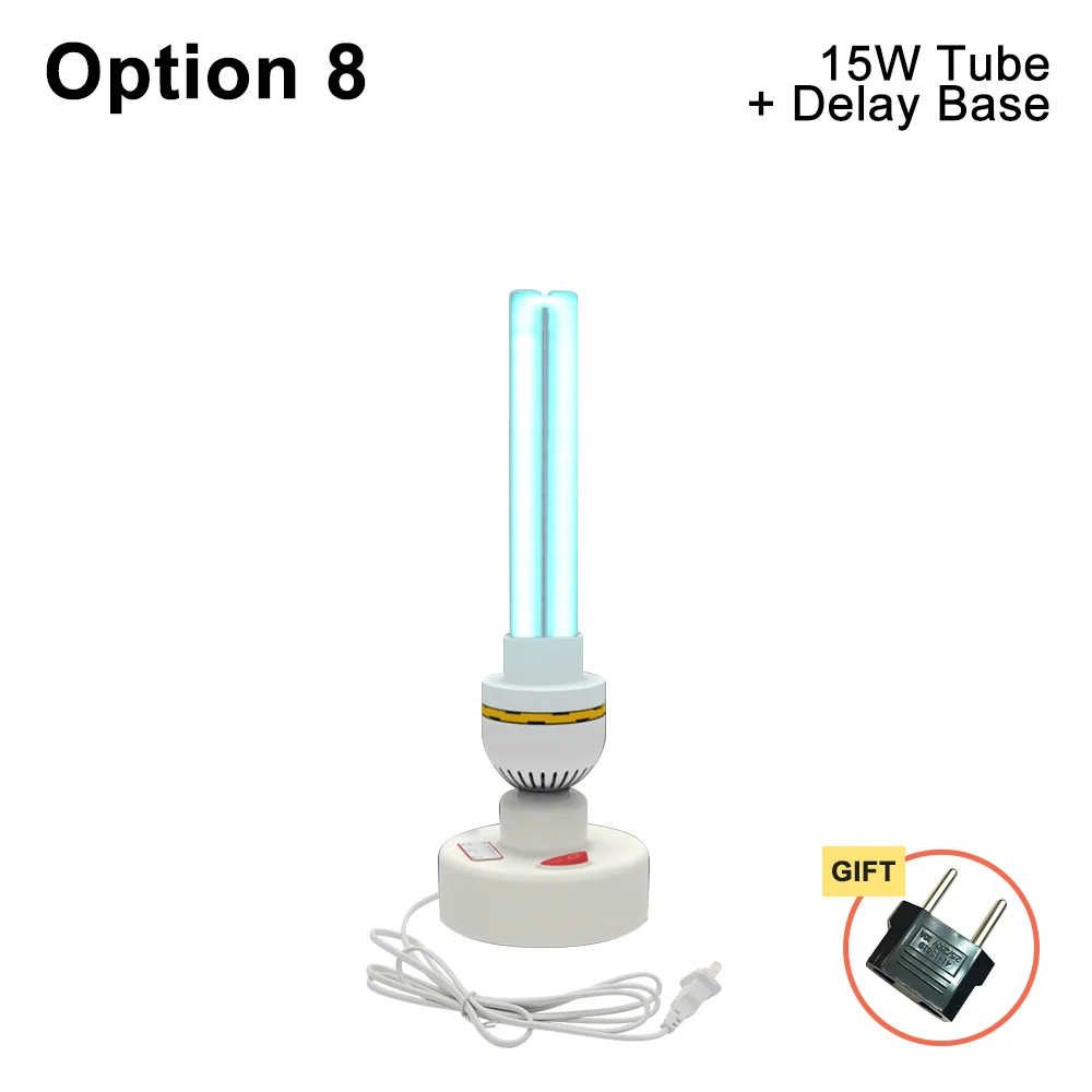 15 Вт 20 Вт 30 Вт бактерицидный стерилизатор с высоким озоном 220 В UVC ультрафиолетовая лампа E27 УФ-лампы для стерилизации бытовые лампы для дезинфекции - Мощность в ваттах: Option 8