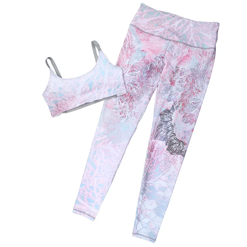 Colorful Womens Tracksuit Tights Running Gym Fitness Sexy