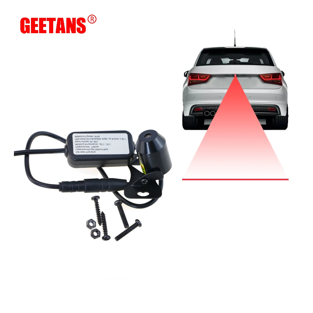 GEETANS Gerade Linie Anti Kollision Auto Laser Schwanz Nebel Licht Auto Reverse Licht Parkplatz Licht Brems Birne Platte Lampe Draht AA GEETANS Gerade Linie Anti Kollision Auto Laser Schwanz Nebel Licht Auto Reverse Licht Parkplatz Licht Brems Birne Platte Lampe Draht AA