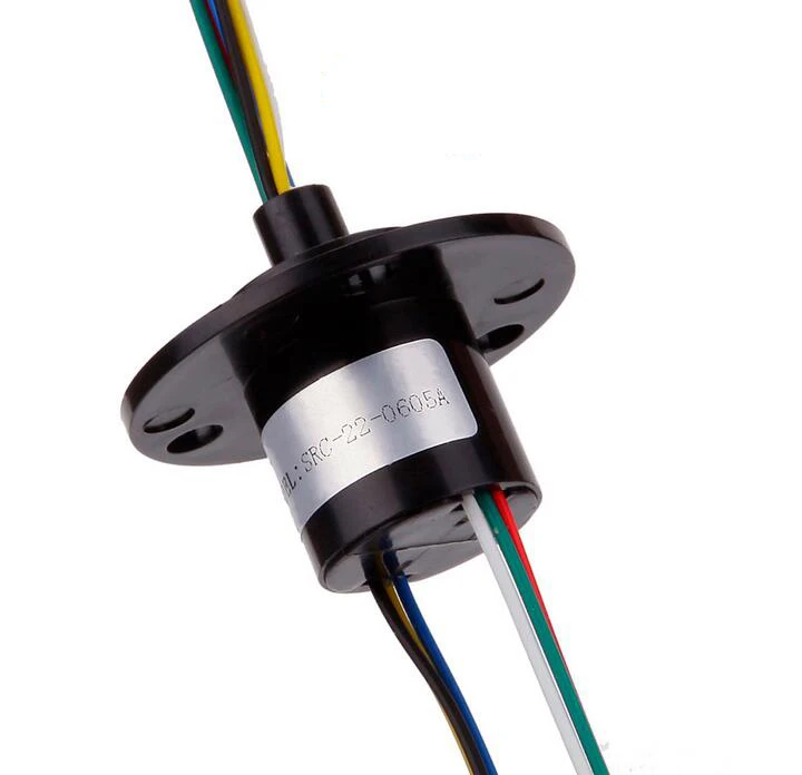 Large Current 6 Channel 5A Electric Collector Slip Ring High Power ...