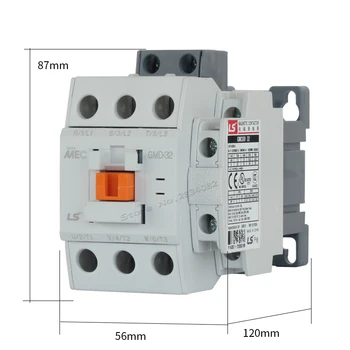 

32A DC Magnetic Contactor Coil Voltage DC24V DC110V DC220V GMD-32 Electromagnetism Contactors LS ELECTRIC