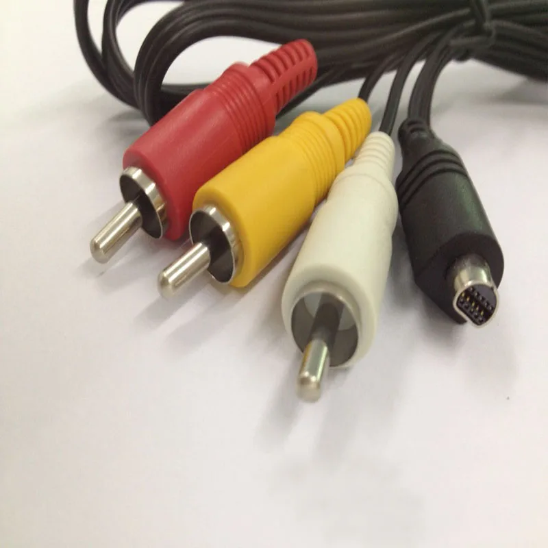 10 шт./партия VMC-15FS RCA до 10 pin Материал: чистая медь A/V кабель для камеры sony