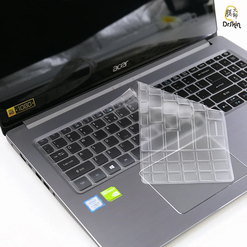 TPU прозрачный Невидимый чехол для клавиатуры Acer Hummingbird Swift 3 15 6 дюйма специальная