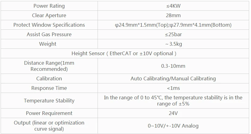 Raytools BT240S 4 кВт Лазерная режущая головка+ BCS100 фонарь, система управления высотой Cypcut+ FSCUT2000 режущая система управления
