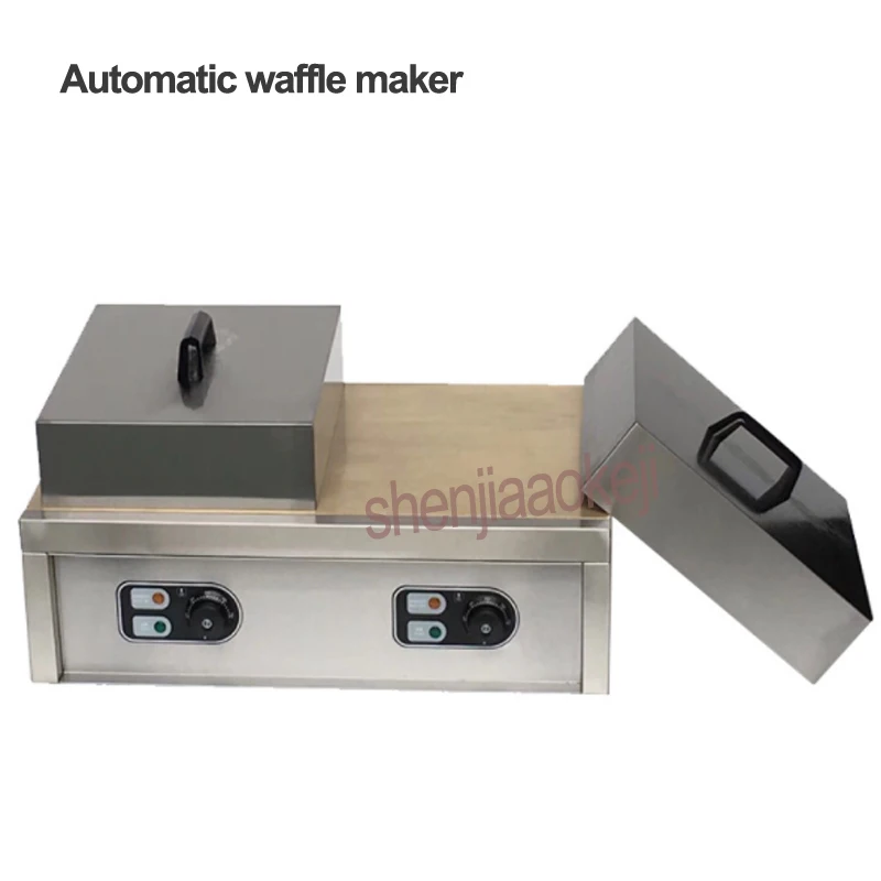 Электроэнергии вафельные машины коммерческих утепленная muffin машина автоматическая вафельная создатель машины для блинчиков новое оборудование для закусок 220v