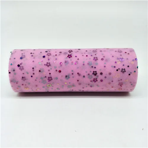 J03 dark pink Блестящий рулон тюля с блестками платье-пачка вуаль юбка украшение Тюль Свадебная вечеринка DIY аксессуары ткань сетка Декор события поставки - Цвет: J03 dark pink