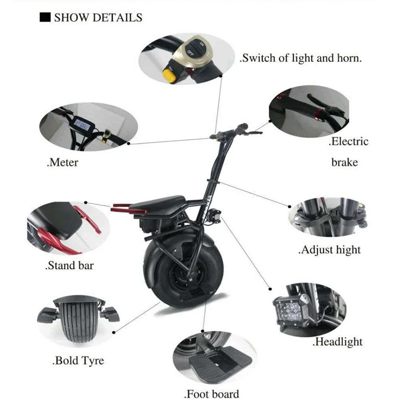 fat tire one wheel gyropode hoverboard scooter motor electric fat tire one wheel gyropode hoverboard scooter motor electric