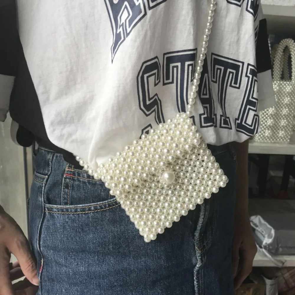 mini pearl purse