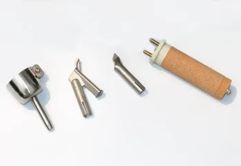 

4pcs/st 5MM Round Welding Nozzle Triangle Speed Nozzle Round Spot Nozzle Ceramic Heat Element For 1600W Plastic heat gun