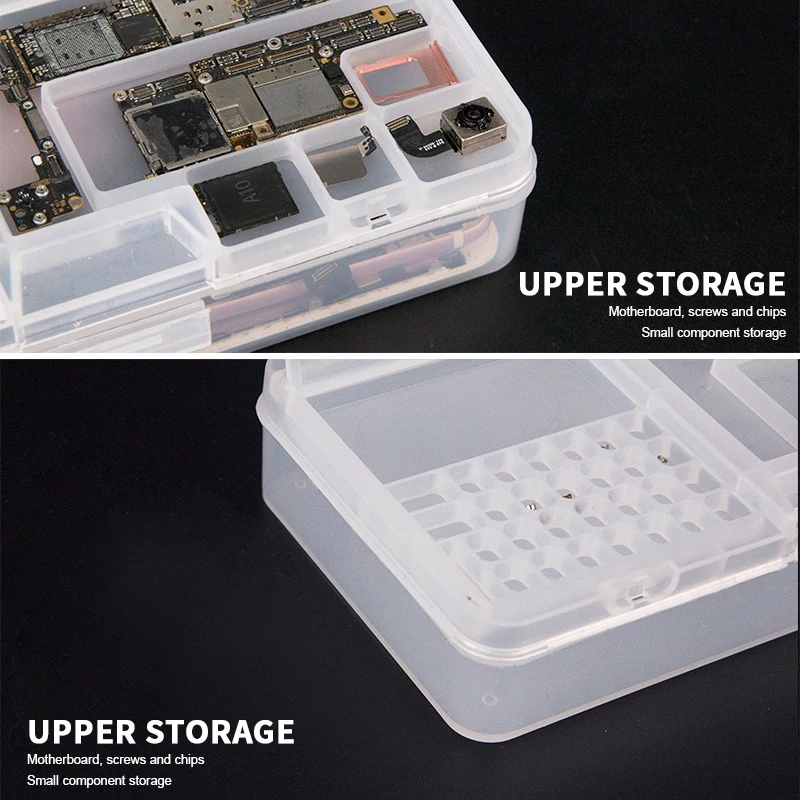￡23.37 10pcsLot Storage Box For Iphone Lcd Screen Motherboard Ic Chips