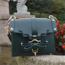 Envío libre 2017 de Moda Lindo Arco Bolsas de Mensajero de Las Mujeres Dulce Rosa Bolso Bolso de Cuero Famoso Diseñador de la Marca de La Muchacha