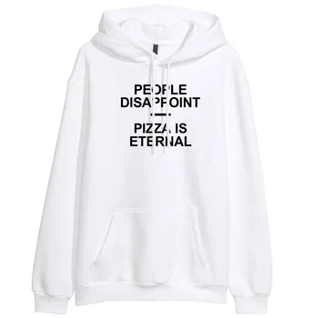 

hoody kpop pullovers PEOPLE DISAPPOINT PIZZA Casual tracksuits women Casual fleece pink hoodies femme brand harajuku sweatshirt