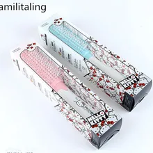 Hello kitty макияж Вьющиеся волосы гребень ручная расческа yey-240/23