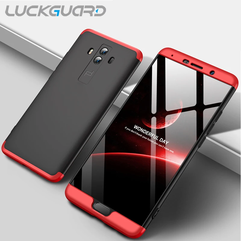 LuckGuard Luxury 360 Degree Full Body For Huawei Honor 8 9 6X Nova 2 Plus 2S Slim Matte Plastic Cover Mate 10 Pro |