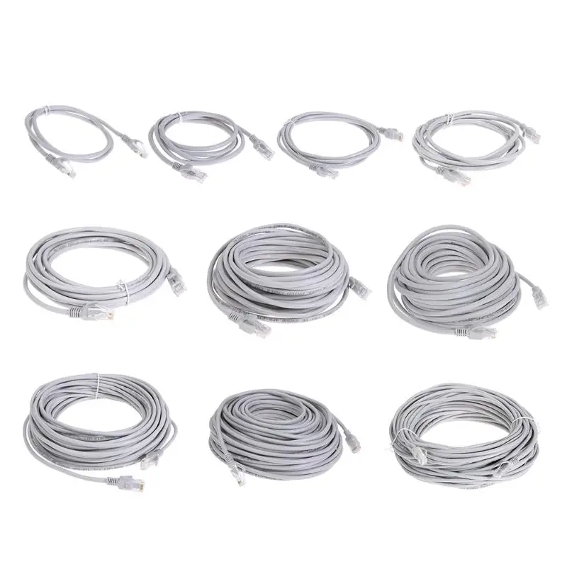 1/1.5/2/3/5/10m CAT5e кабель Ethernet высокое Скорость RJ45 сеть LAN Кабельный маршрутизатор