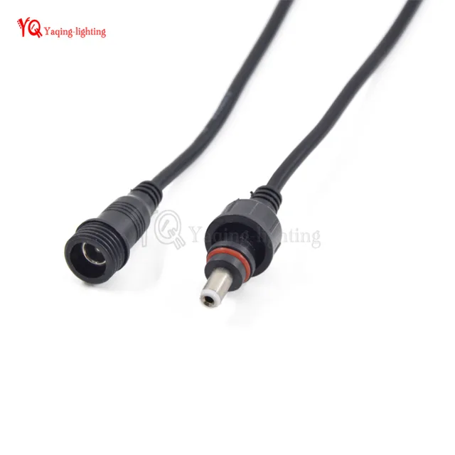 100 pairs 0 3mm wire gauge male female plug 2 pin cord waterproof