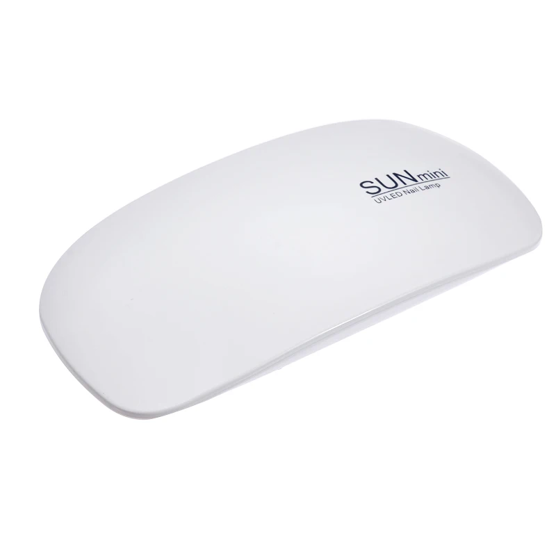 YBLNTEK Lamp for Nails LED UV Lamp Mini Nail Dryer 45s/60s Timer Lamp for manicure 9W Dry Nails Gel Manicure - Цвет: White